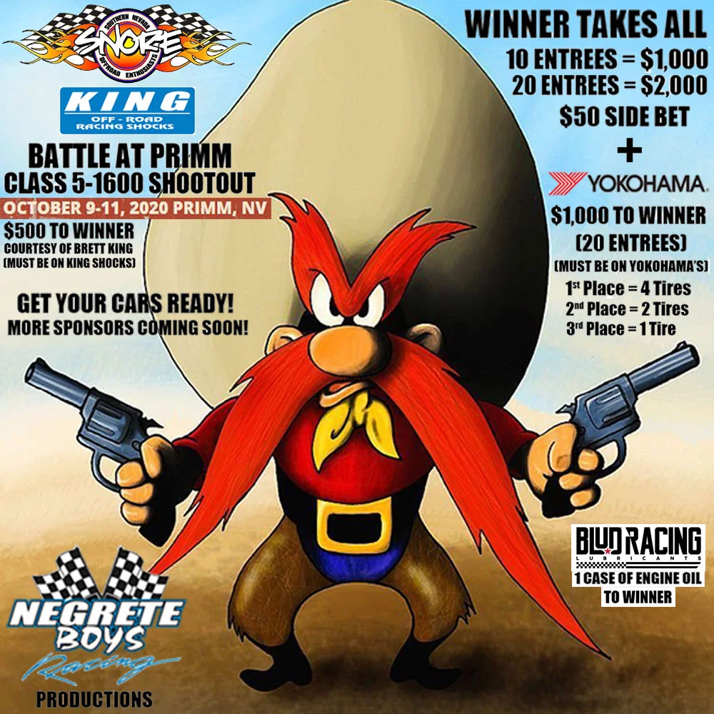 SNORE BATTLE AT PRIMM CLASS 5-1600 SHOOTOUT | race-deZert