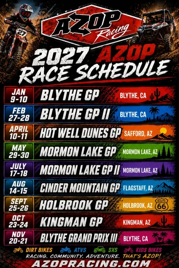 Baja Racing Map 2027 - 2027 AZOP | race-deZert