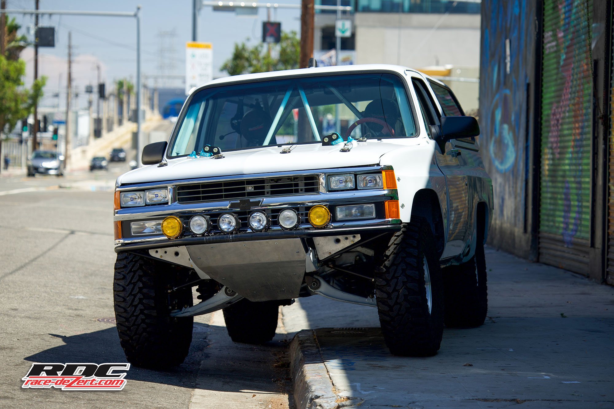 Track Blazer Races Ivan Penchansky's 1974 Chevy K5 Blazer | race-deZert