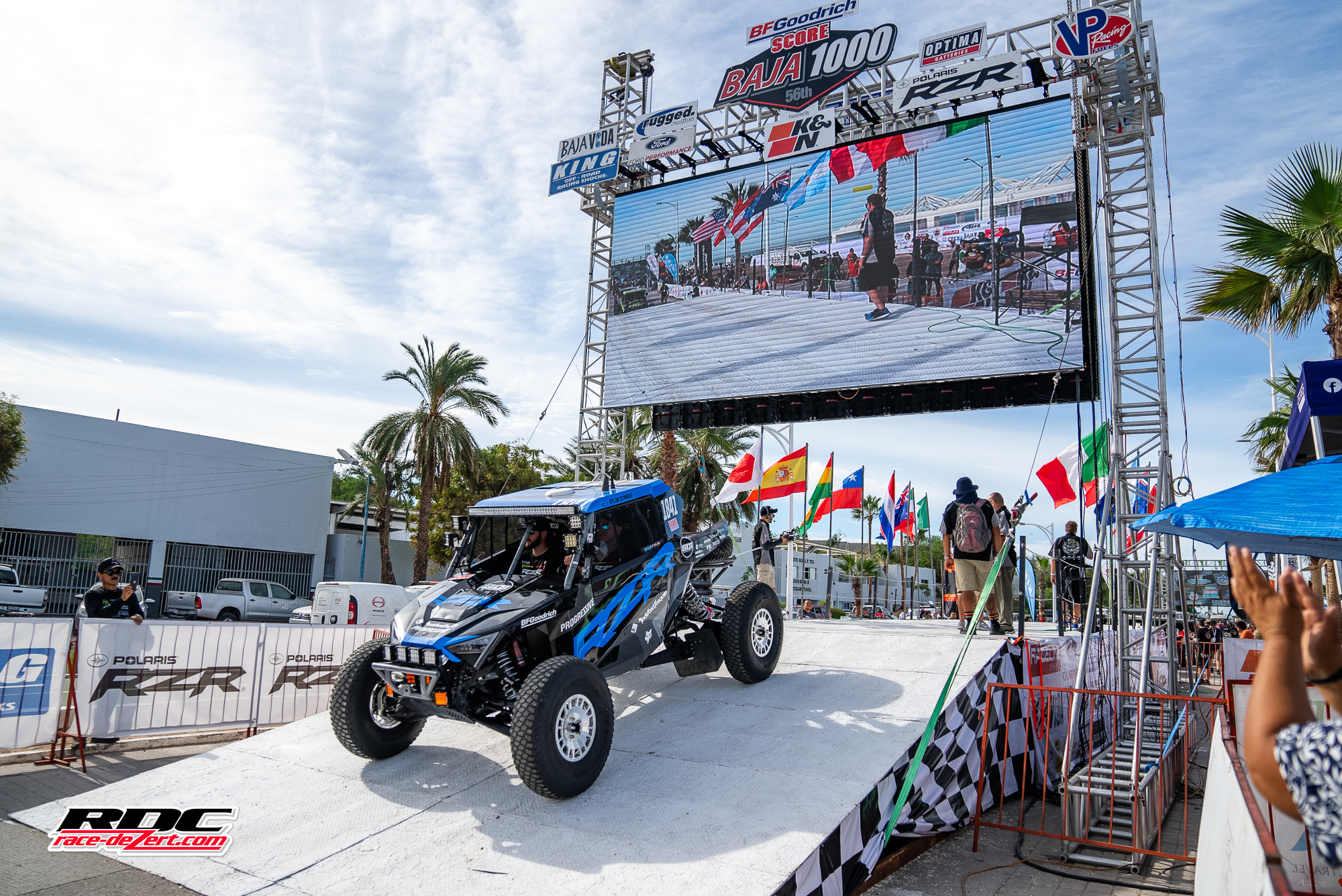 Baja 1000 Sets The Stage in La Paz For Tech & Contingency | race-deZert